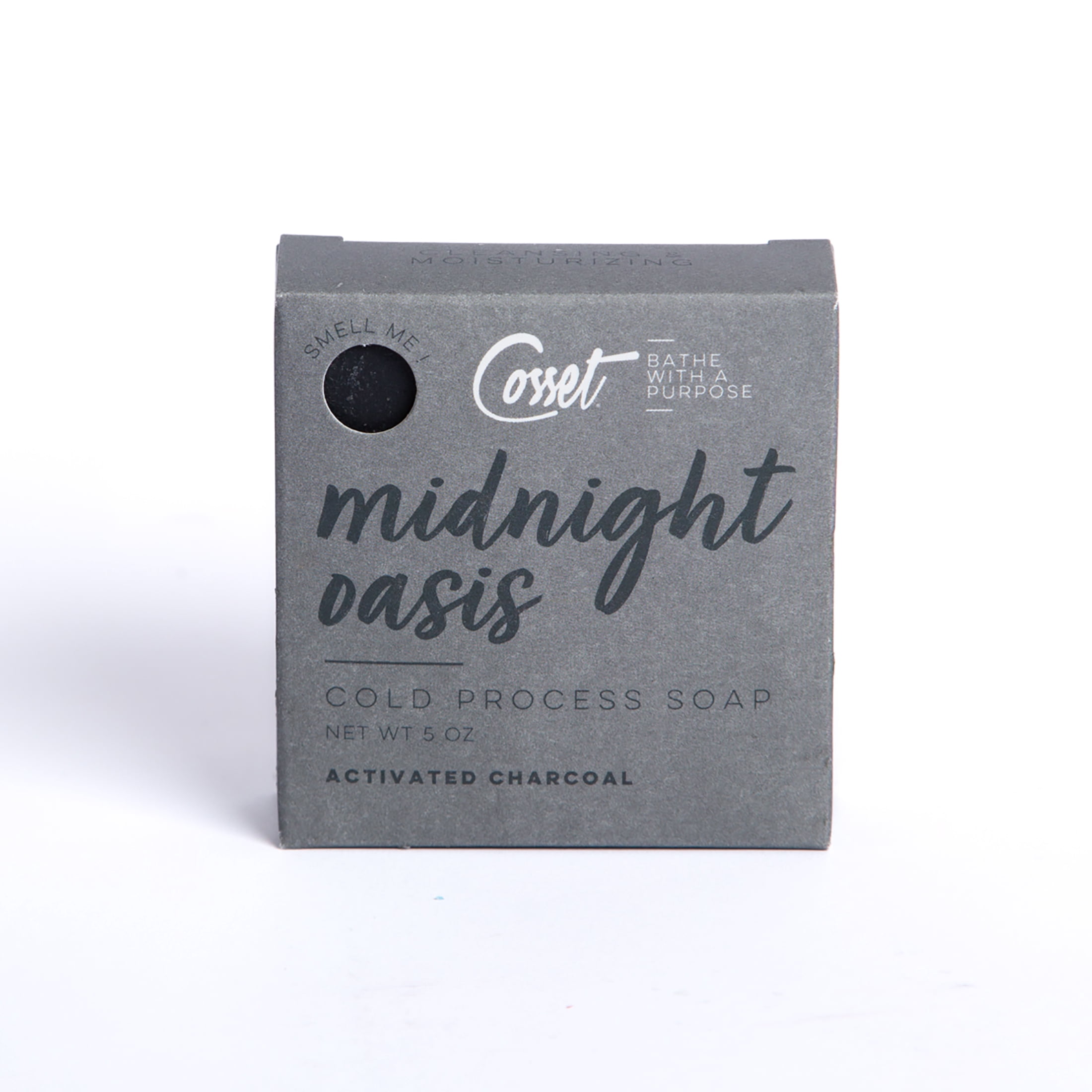 Cosset Midnight Oasis Cold Process Soap Bar for Adults, 5 oz