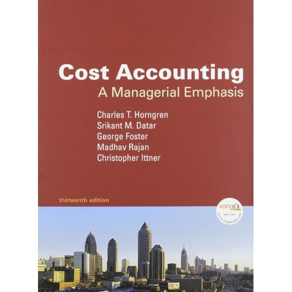 Pre-Owned Cost Accounting + MyAccountingLab Student Access Code