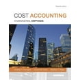thumbnail image 1 of Cost Accounting (Hardcover) by Charles T. Horngren, Srikant M. Datar, Madhav V. Rajan, 1 of 1