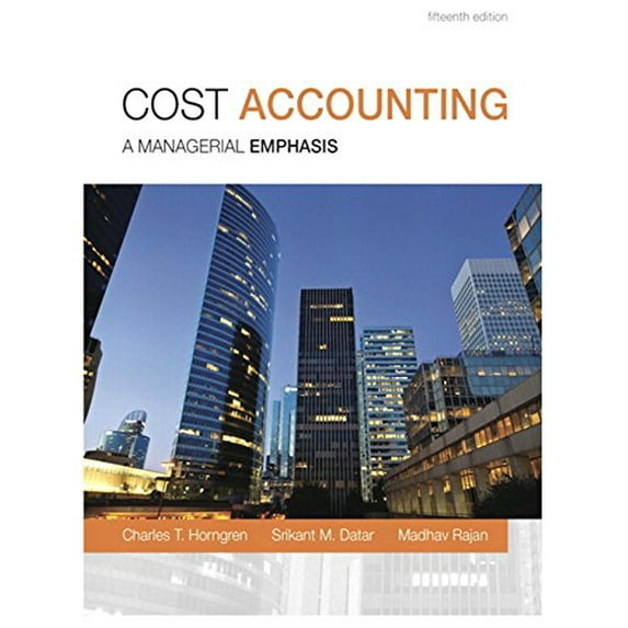 Pre-Owned Cost Accounting (15th Edition)