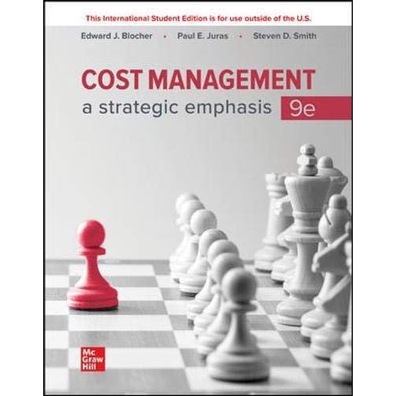 Pre-Owned Cost Management A Strategic Emphasis (Paperback) 126571455X 9781265714550