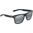 thumbnail image 1 of Costa Aransas Acetate Frame Gray Silver Mirror Glass Lens Unisex Sunglasses ARA205OSGGLP, 1 of 4
