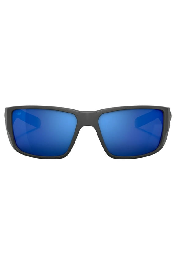Blackfin Pro Blue Mirror Polarized Glass Men's Sunglasses 06S9078 907801 60