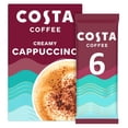 thumbnail image 1 of Costa Cappuccino Coffee Sachet (x6 sachets), British Import (Pack of 2), 1 of 2