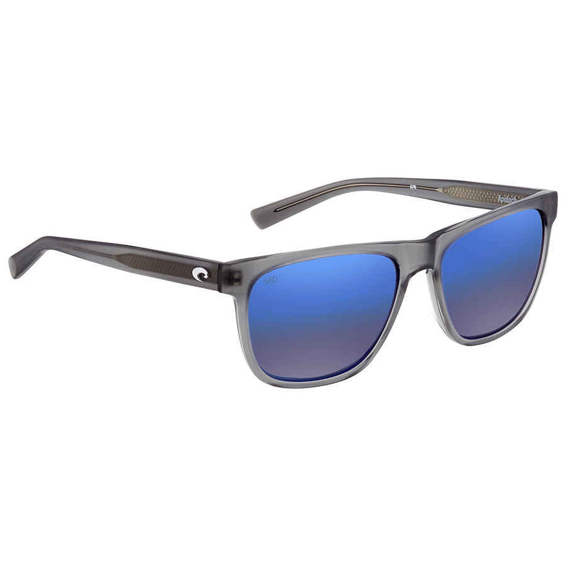 Costa Del Mar 6S2011 Apalach Polarized Sunglasses In Blue Mirror 580G Amazon.com: Costa Del Mar Mens Fathom Oval Sunglasses, Matte  main image 3