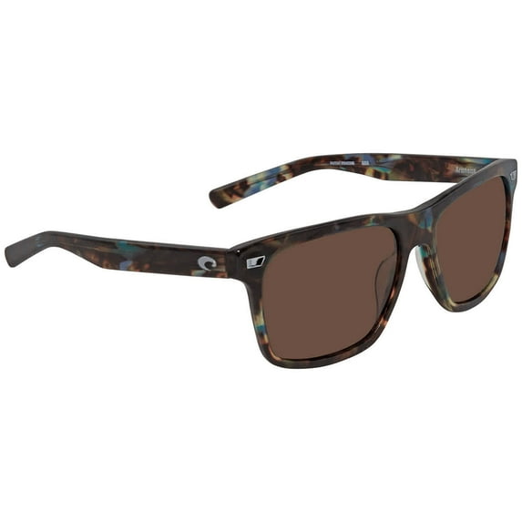 Costa Del Mar Aransas ARA 204 OCGLP Tortoise Copper Silver Mirror Polarized Lens