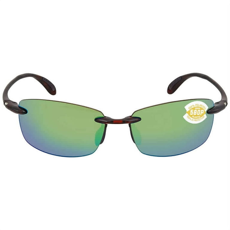 Costa Del Mar Men's Ballast Polarized Sunglasses-Green MIRROR/TORTOISE
