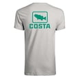 thumbnail image 1 of Costa Del Mar Born on the Water Emblem Bass Men's Short Sleeve T-shirt, 1 of 2