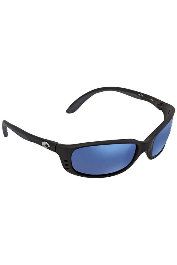 Brine Polarized Blue Mirror 580P Wrap Sunglasses BR 11 OBMP