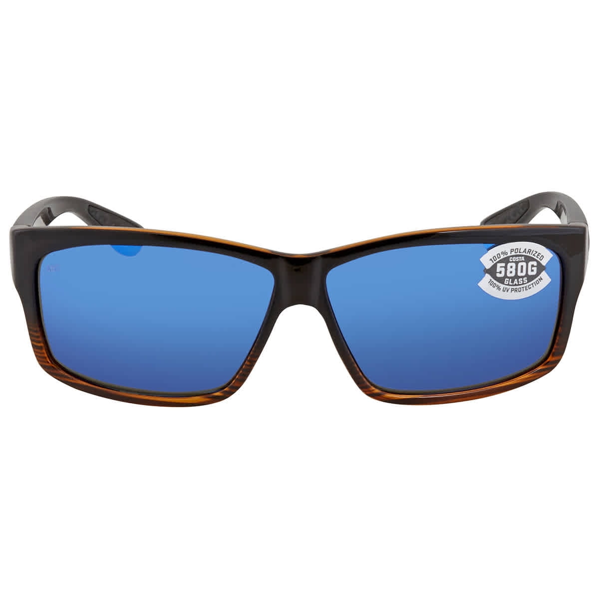 Costa Del Mar CUT Blue Mirror Polarized Glass Men's Sunglasses UT 52