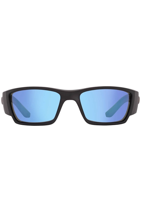 Corbina Pro Blue Mirror Polarized Glass Wrap Men's Sunglasses 6S9109 910901 61