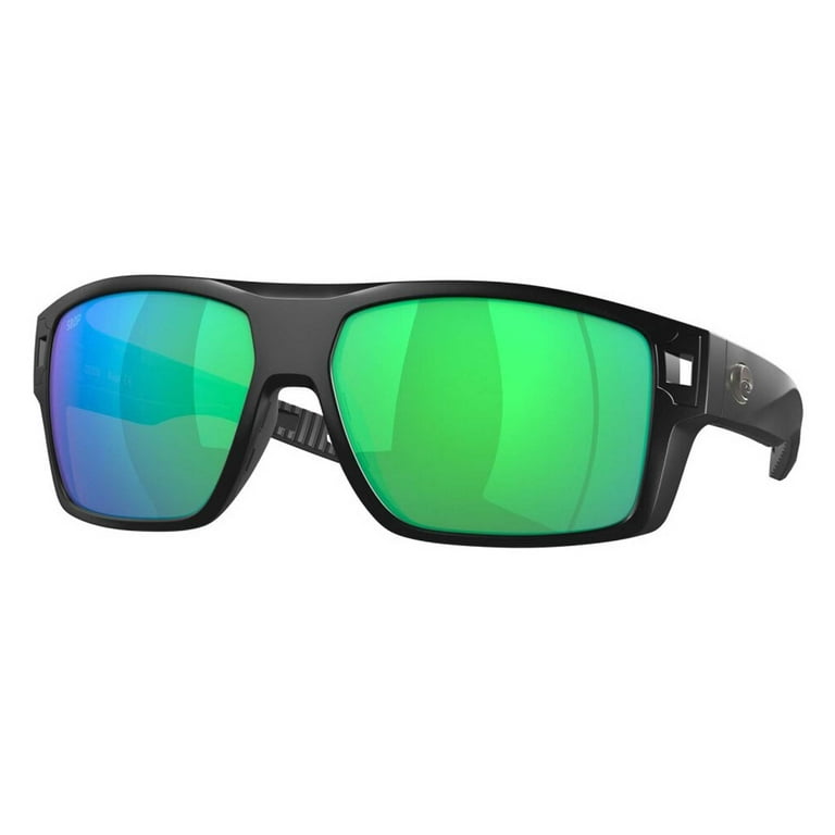 Costa Del Mar DIEGO Green Mirror Polarized Polycarbonate Men's Sunglasses  DGO 11 OGMP 62