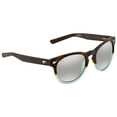 thumbnail image 1 of Costa Del Mar Men's Del Mar Round Sunglasses, Matte Tide Pool/Grey Silver Mirrored Polarized, 54 mm, 1 of 7