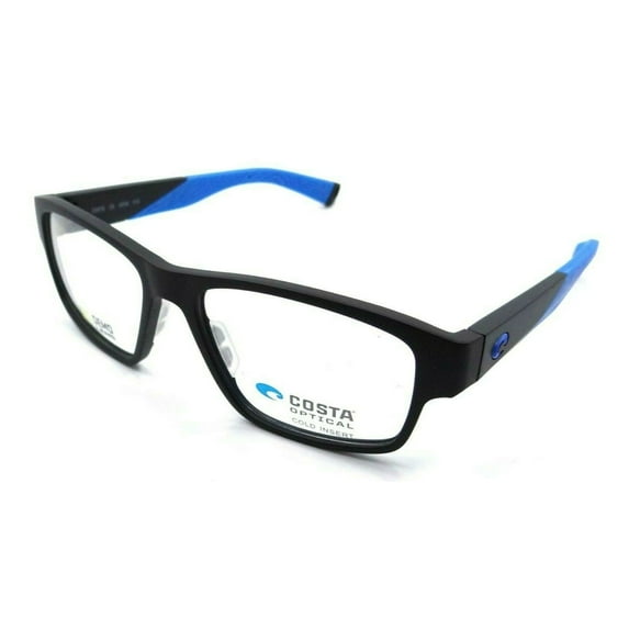 Costa Del Mar Eyeglasses Frames Ocean Ridge 300 54-16-140 Matte Black / Blue