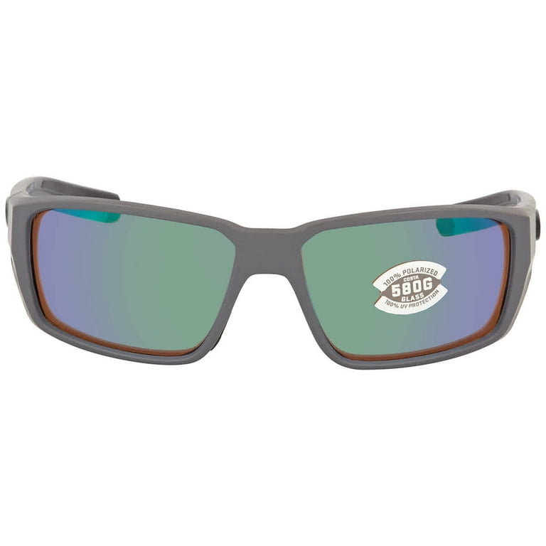 Costa Del Mar FANTAIL PRO Green Mirror Polarized Glass Men's Sunglasses  6S9079 907910 60