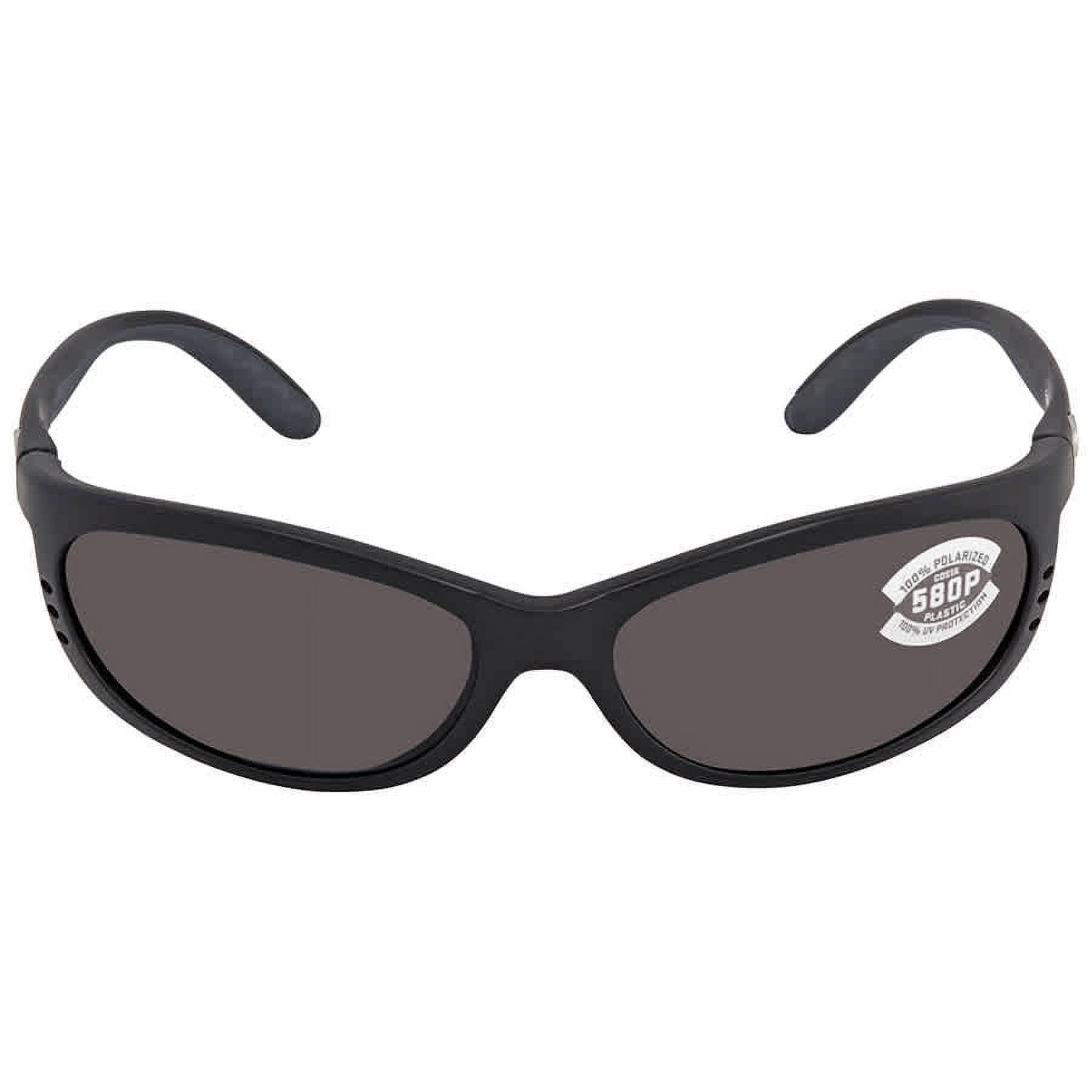 Costa Del Mar FATHOM Gray Polarized Polycarbonate Men's Sunglasses FA 11  OGP 61 