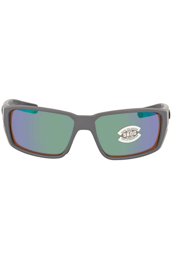 FANTAIL PRO Green Mirror Polarized Glass Men's Sunglasses 6S9079 907910 60