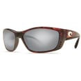 thumbnail image 1 of Costa Del Mar Fisch FS 10GF Tortoise Global Fit Sunglasses Silver Lens 580P, 1 of 1