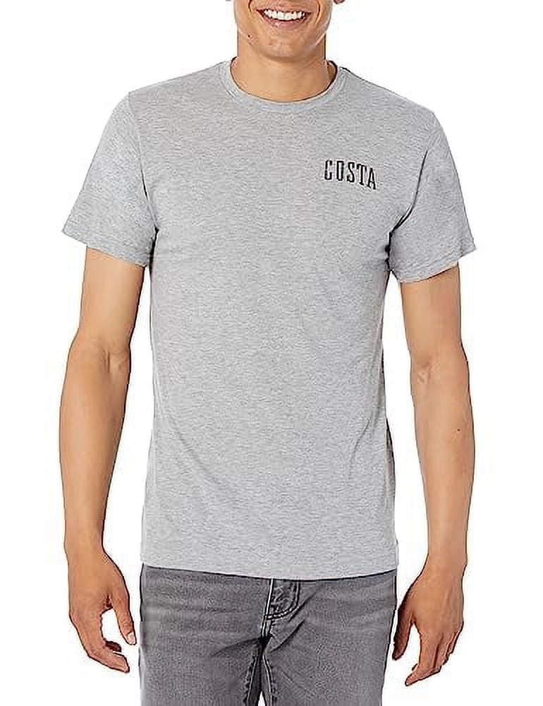 Costa Del Mar Men's Tech Catonic Crewneck Long Sleeve Shirt - UPF 50+, Moisture Wicking (Gray) - View #4