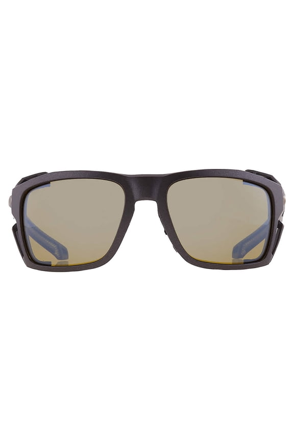 King Tide 8 Sunrise Silver Mirror Polarized Glass Wrap Men's Sunglasses 6S9111 911105 60