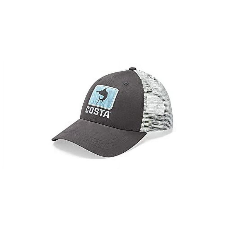 Costa Marlin Waves Trucker Hat - Charcoal