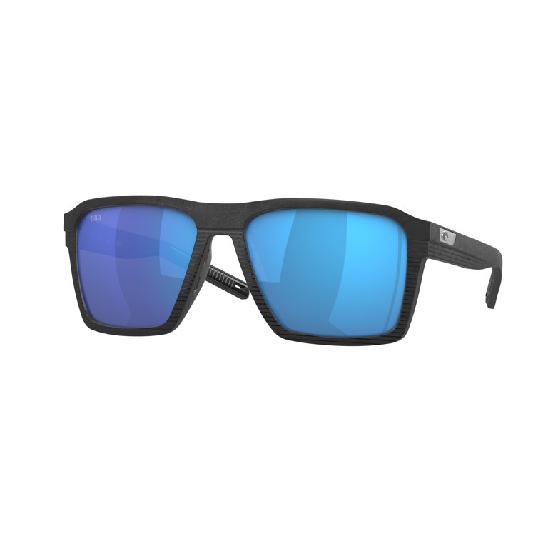 Costa polarized Black and blue aviator Sunglasses with Case Blue Aviator Costa Del Mar Sunglasses for Men for sale | eBay main image 3