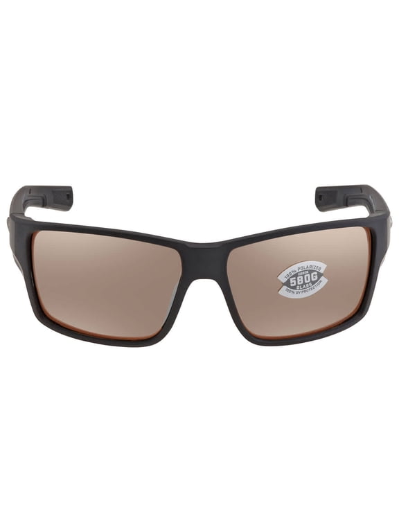 REEFTON PRO Copper Silver Mirror Polarized Glass Men's Sunglasses 6S9080 908003 63