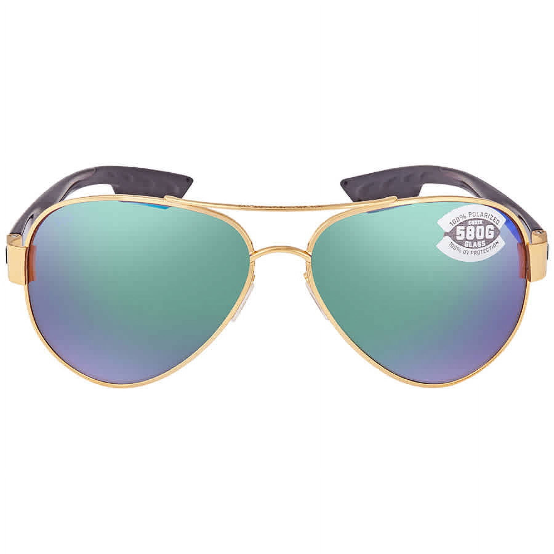 Costa Del Mar South Point Gunmetal Crystal Temples Sunglasses Blue Lens 580G