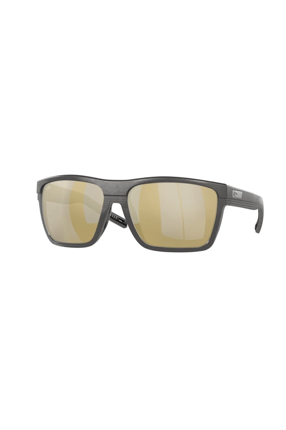 Mens Pargo Pilot Sunglasses Net Dark Grey/Sunrise Silver Mirrored Polarized-580g 61 Millimeters