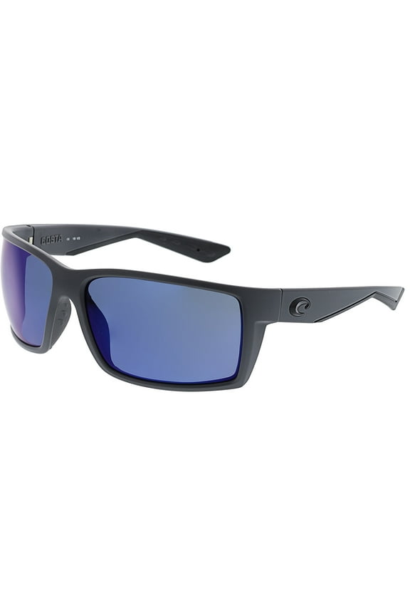 Polarized Reefton RFT98OBMP Grey Rectangle Sunglasses