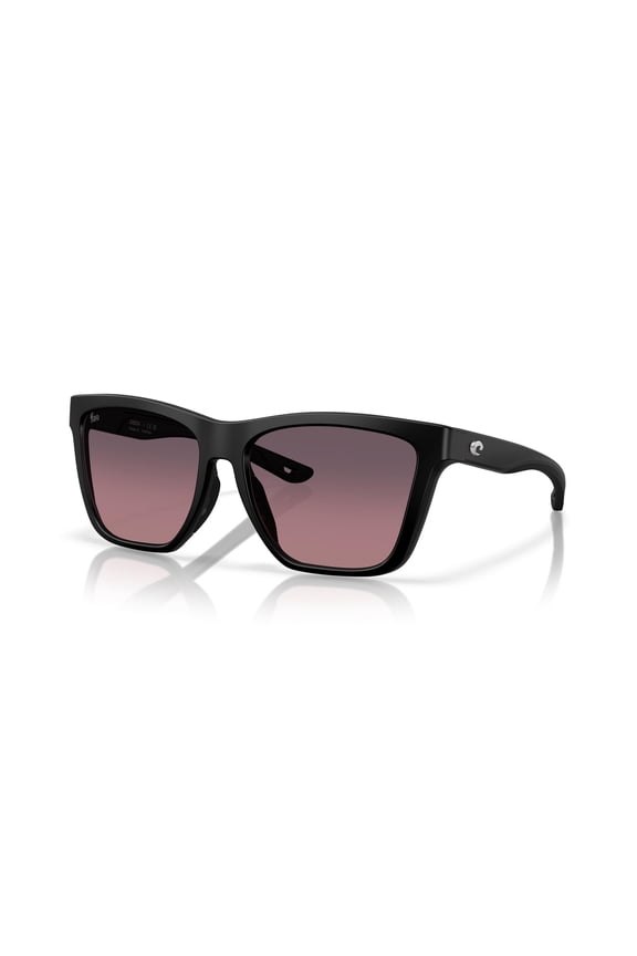 Polarized Sunglasses Womens - Panga II Designer Sunglasses For Women with 100% UV Protection - Size 57 - Matte Black/Rose Gradient 580G