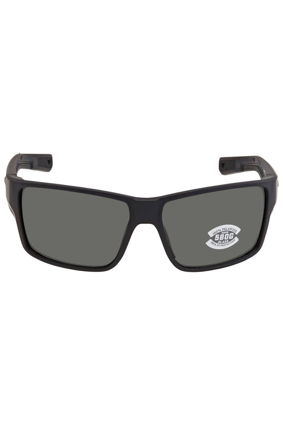 REEFTON PRO Grey Polarized Glass Men's Sunglasses 6S9080 908005 63