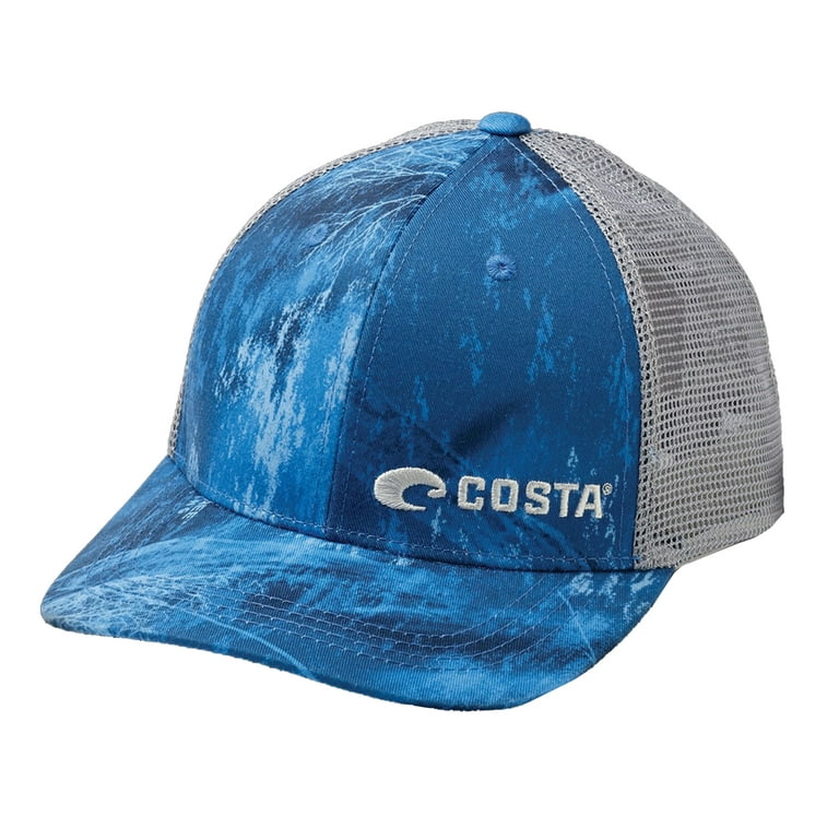 Costa Del Mar Real Tree Fishing Camo Mesh Hat-Blue