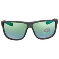 thumbnail image 1 of Costa Del Mar Rincondo Sunglasses 6S9010-0461 Matte Smoke Crystal | Green Mirror Polarized 580G Lens, 1 of 5