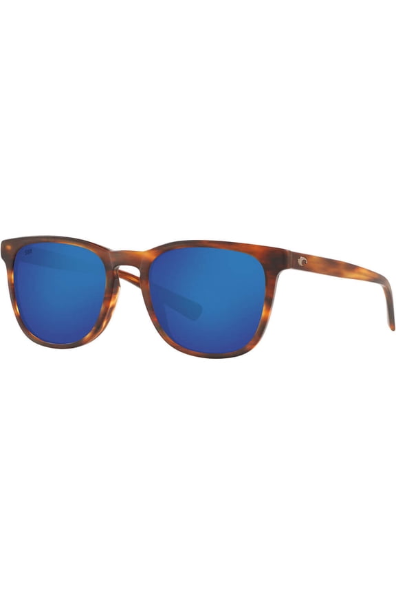 SUL191OBMGLP Sullivan Matte Tortoise/Blue Mirror Polarized Glass Mens Sunglasses