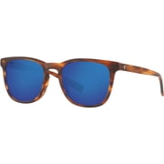 Costa Del Mar SUL191OBMGLP Sullivan Matte Tortoise/Blue Mirror Polarized Glass Mens Sunglasses