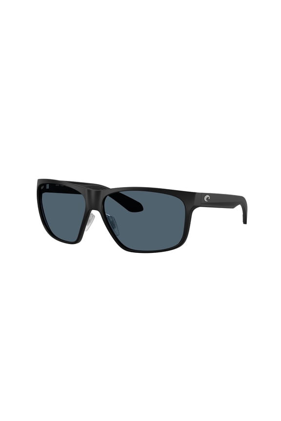 Sunglasses For Men - Trades Mens Polarized Sunglasses - Fishing, Boating & Beach UV Protection - Size 60 - Black/Gray 580P