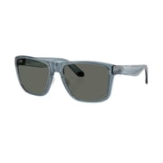 Costa Del Mar Sunglasses For Men - Los Alijos Mens Polarized Sunglasses - Fishing, Boating & Beach UV Protection - Size 59 - Translucent Deep Blue/Gray 580G