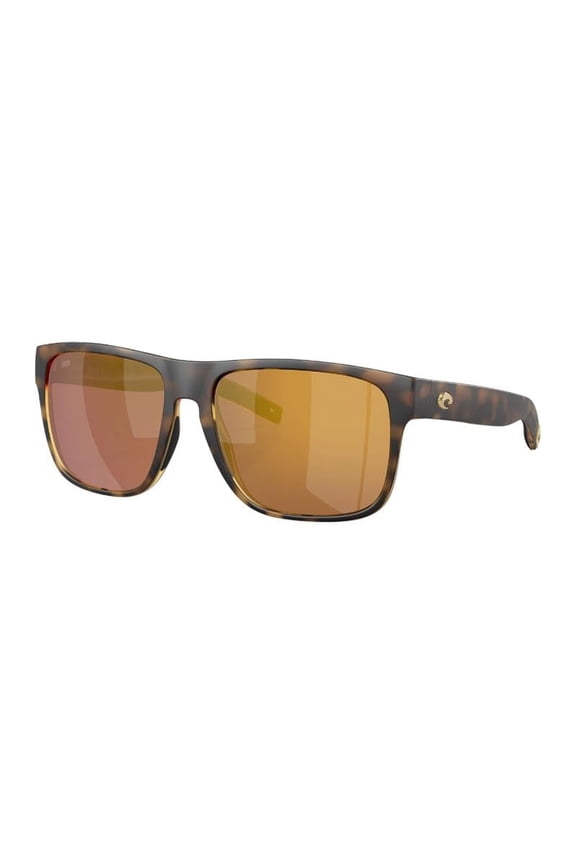 Sunglasses for Men - Spearo XL Mens Polarized Sunglasses, UV Protection for Fishing, Boating & Beach - Matte Tortoise/Gold Mirror 580G - 59