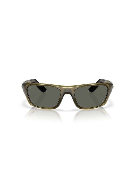 Sunglasses for Men - Whitetip PRO Mens Polarized Sunglasses - Fishing, Boating & Beach UV Protection - Seagrass/Grey 580G, Size 57