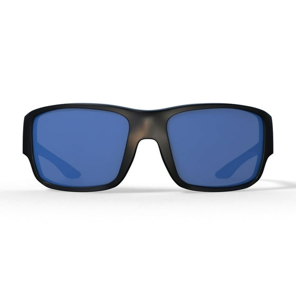 Costa Del Mar Tailfin Blue Mirror Polarized Polycarbonate Rectangular Men's Sunglasses 6S9113 911308 60