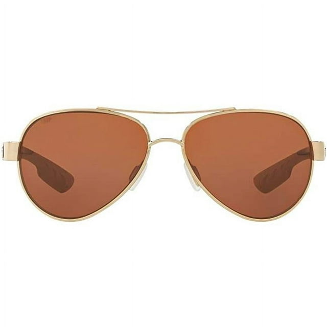 Costa Del Mar Womens Loreto Polarized Aviator Sunglasses, Rose Gold ...