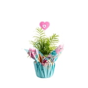 Costa Farms 12" Neanthebella Parlor Palm Indoor in 6" Wrap Decor Pot