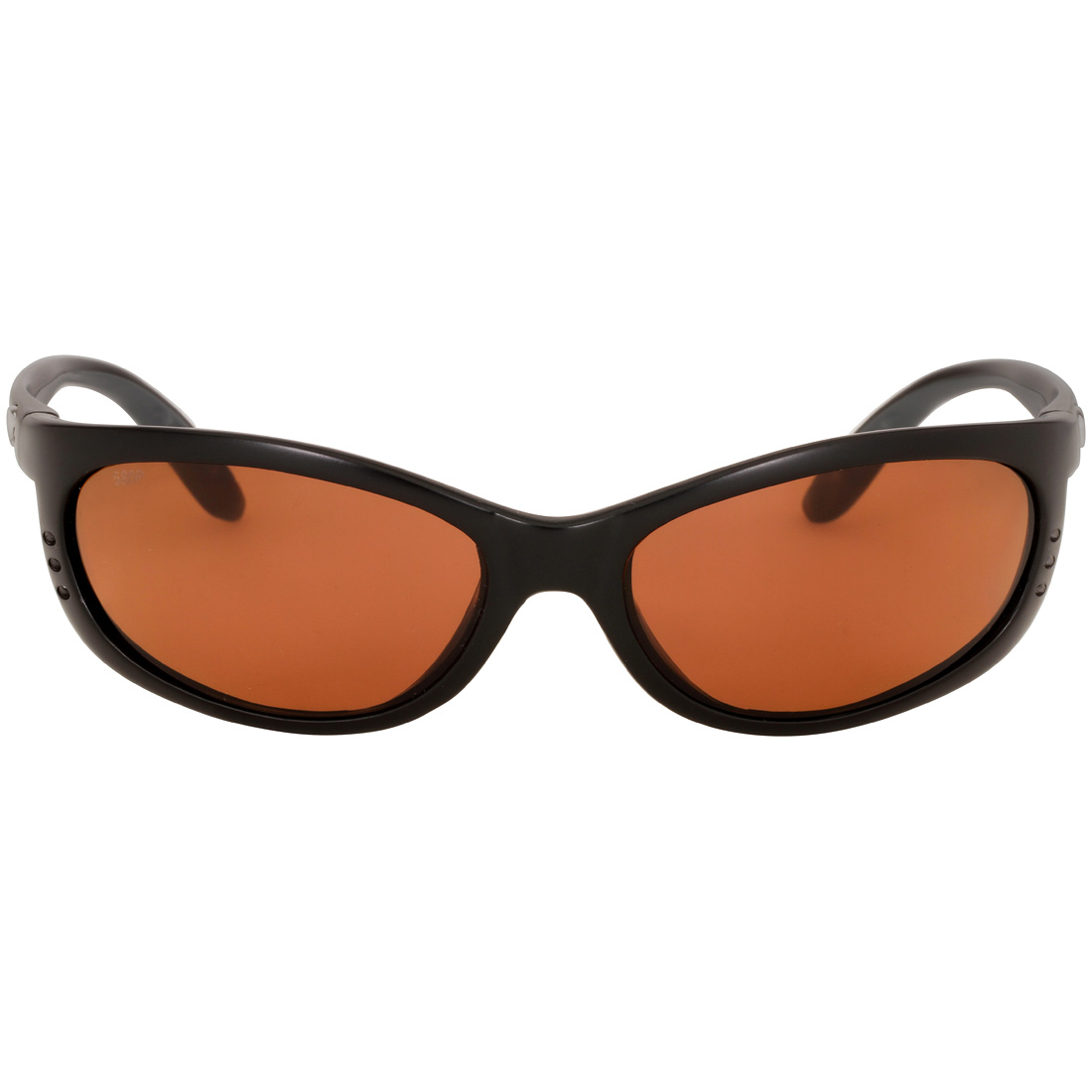Costa Fathom Matte Black Plastic Frame Copper Lens Men's Sunglasses FA11OCP - image 1 of 4