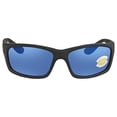 thumbnail image 1 of Costa Jose Blackout Plastic Frame Blue Mirror Lens Men's Sunglasses JO01OBMP, 1 of 2