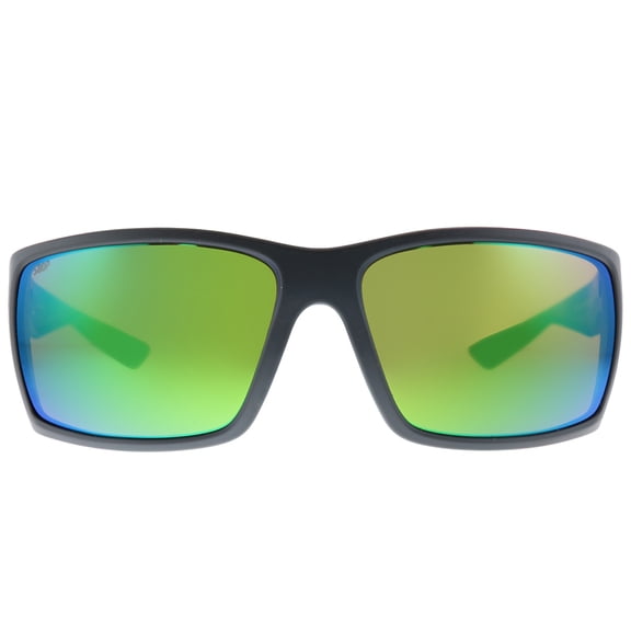 Costa Plastic Frame Green Mirror Lens Unisex Sunglasses RFT98OGMP