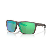 Costa Del Mar Rincon II Sunglasses, Size 64 Matte Tortoise with Green Mirror Polarized Glass 580G Lenses