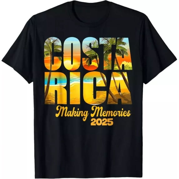 Costa Rica 2025 Making Memories Matching Family Vacation T-Shirt Unisex S-5XL Hot Trending Shirt, Vintage Birthday Gift