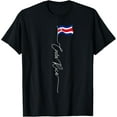 thumbnail image 1 of Costa Rica Bandera de Costa Rica, Costa Rican patriotic flag T-Shirt, 1 of 4