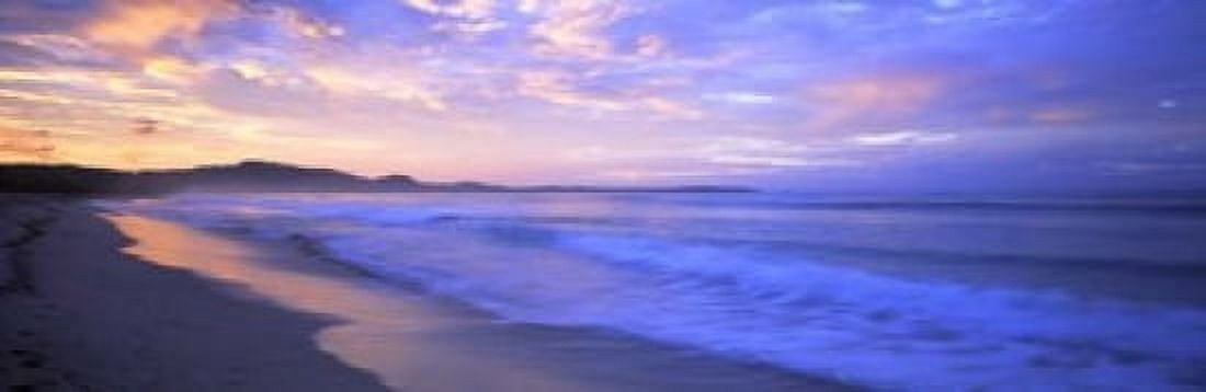 Costa Rica Beach at Sunrise Canvas Art - Panoramic Images (37 x 12)